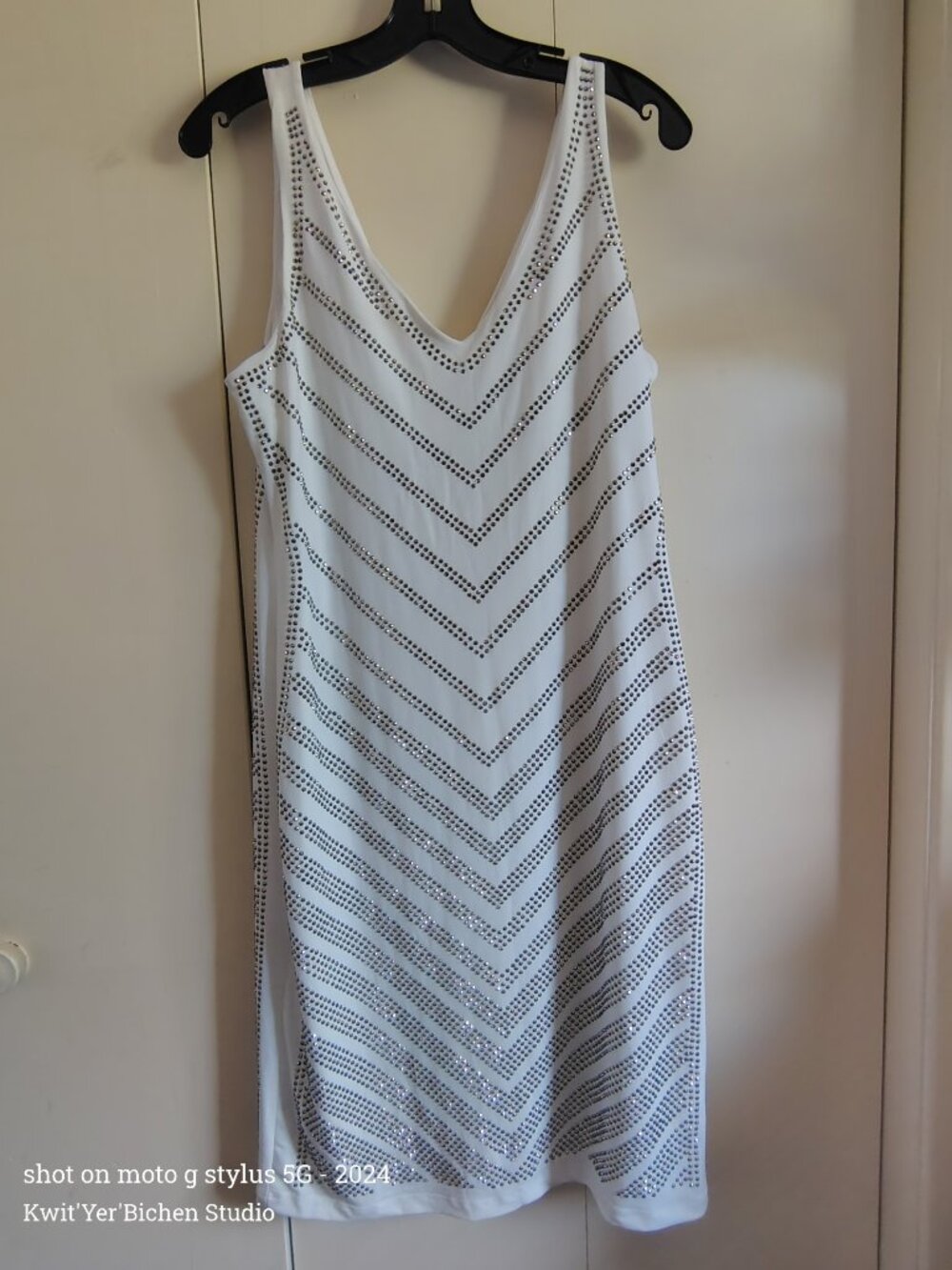 Dress Sleeveless Rhinestone Carmen Marc